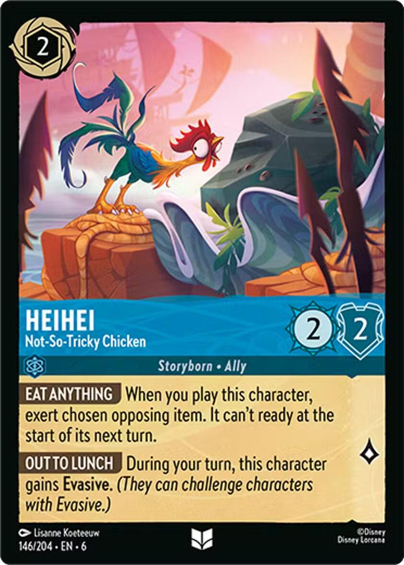 HeiHei - Not-So-Tricky Chicken (146/204) [Azurite Sea]